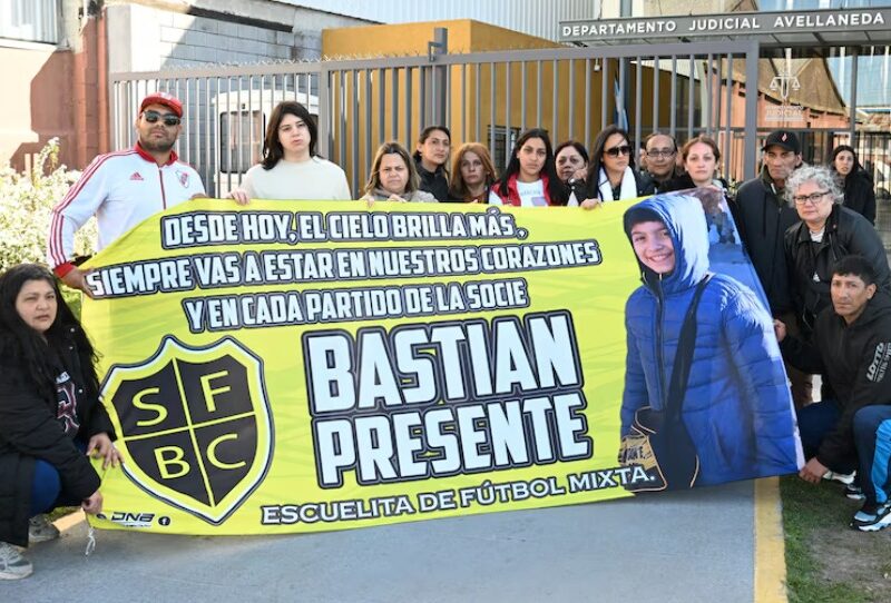 Avellaneda: declaran culpable al policía que mató a Bastian y esperan una pena alta