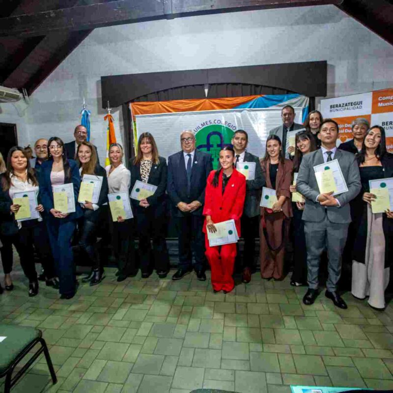Tradicional jura de abogados en el Club Ducilo en Berazategui