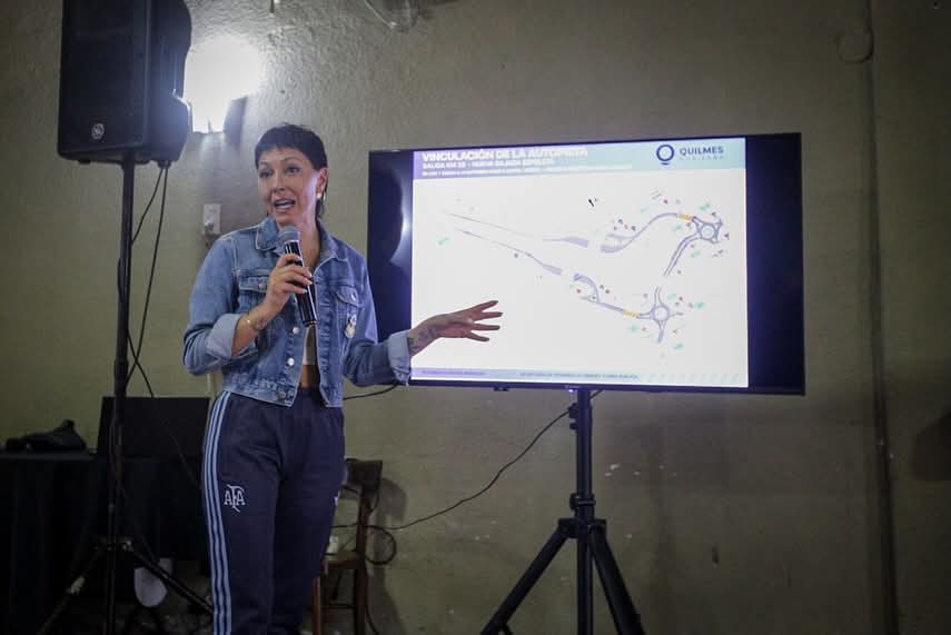 Brindaron detalles de la construcción del nuevo acceso a la autopista Buenos Aires-La Plata en Ezpeleta