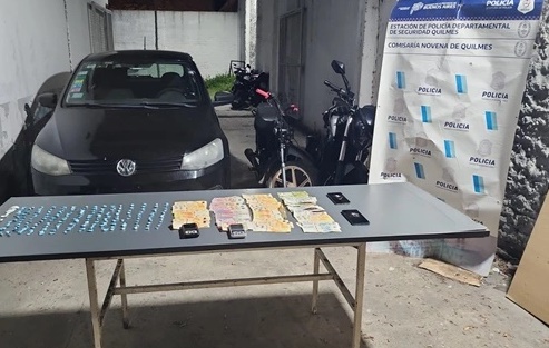 Ezpeleta: dos detenidos por narcomenudeo y encubrimiento de un auto robado