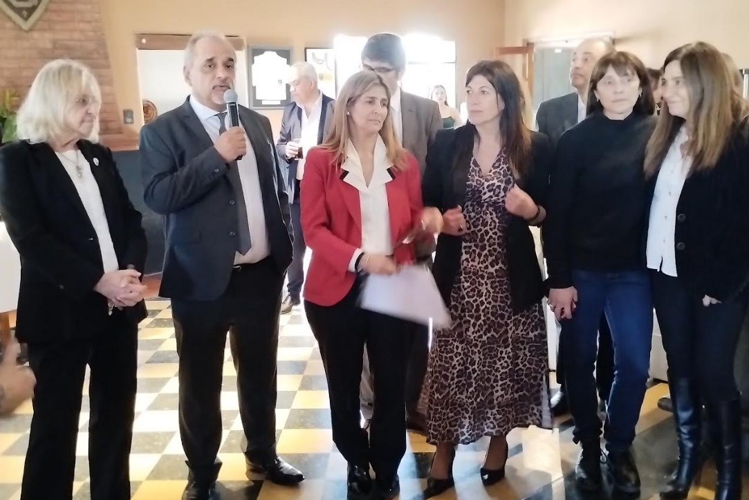 Los magistrados celebraron su día con una reunión en el Club Alemán y se destacó la jura de los colegiados