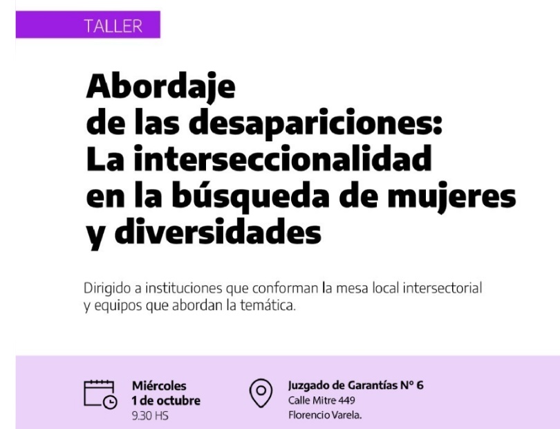 Reinauguración de la muestra de fotos en el Pasillo de las Mujeres en el Juzgado de Garantías N° 6 de Florencio Varela