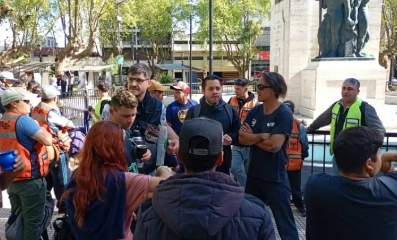 Trapitos marcharon en Quilmes para reclamar que los dejen trabajar