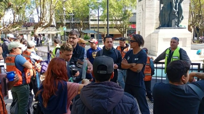 Trapitos marcharon en Quilmes para reclamar que los dejen trabajar