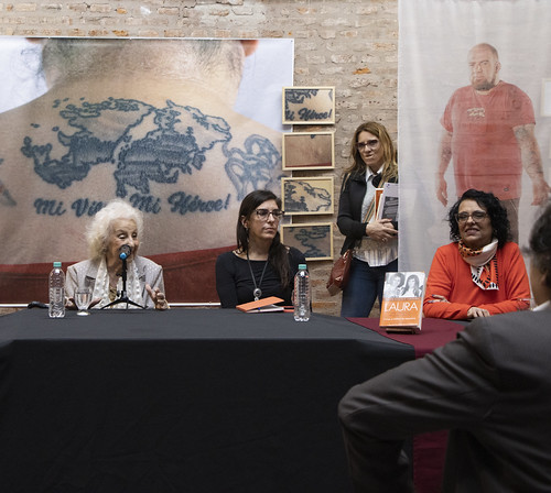 Estela de Carlotto participó en la UNQ de la presentación del libro “Laura. Vida y militancia de Laura Carlotto”