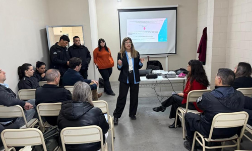 Charla taller sobre prevención y concientización del suicidio en la Unidad 54