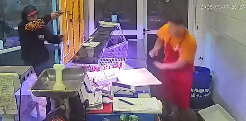 Violento robo a carnicería en Bernal Oeste