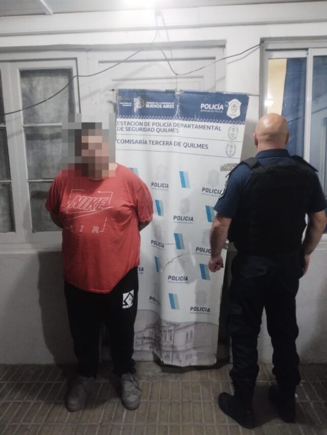 Detenido en Quilmes por robar a su tío con un arma de fuego