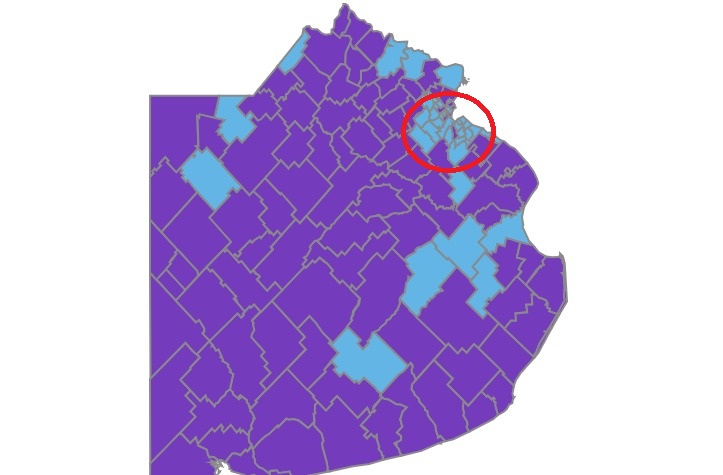 Conurbano: ranking de los municipios del Conurbano donde Fuerza Patria sacó mayor diferencial de votos