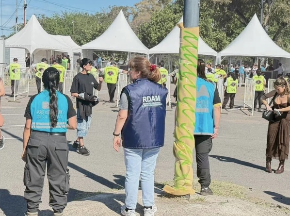 CABA: cinco deudores alimentarios morosos no pudieron ingresar a la Creamfields