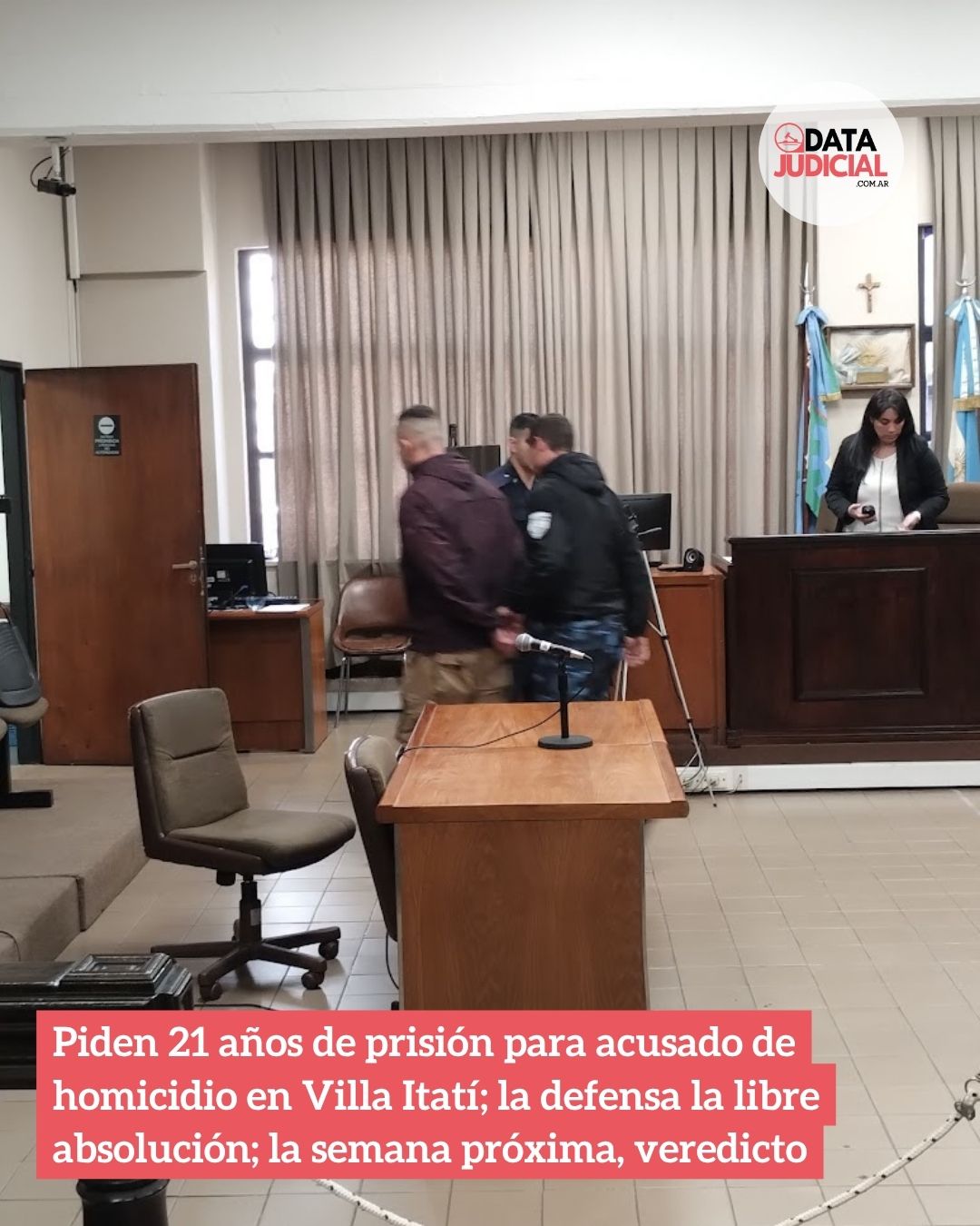 Piden 21 años de prisión para acusado de homicidio en Villa Itati