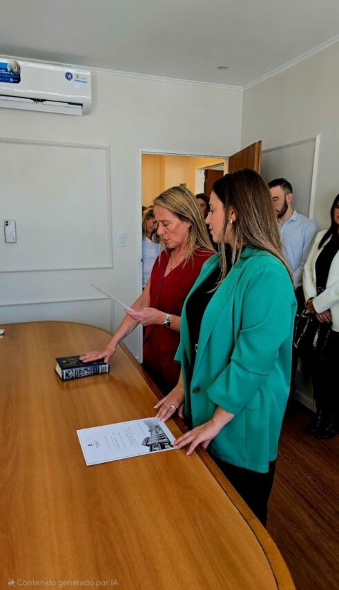Nuevas funcionarias judiciales en Berazategui: juraron la secretaria Gisella Pilla y la auxiliar Karina Maccarone