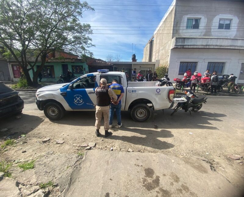 Recuperaron una moto robada en Quilmes y detuvieron a un sospechoso