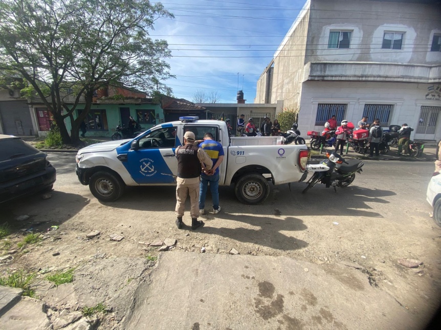 Recuperaron una moto robada en Quilmes y detuvieron a un sospechoso