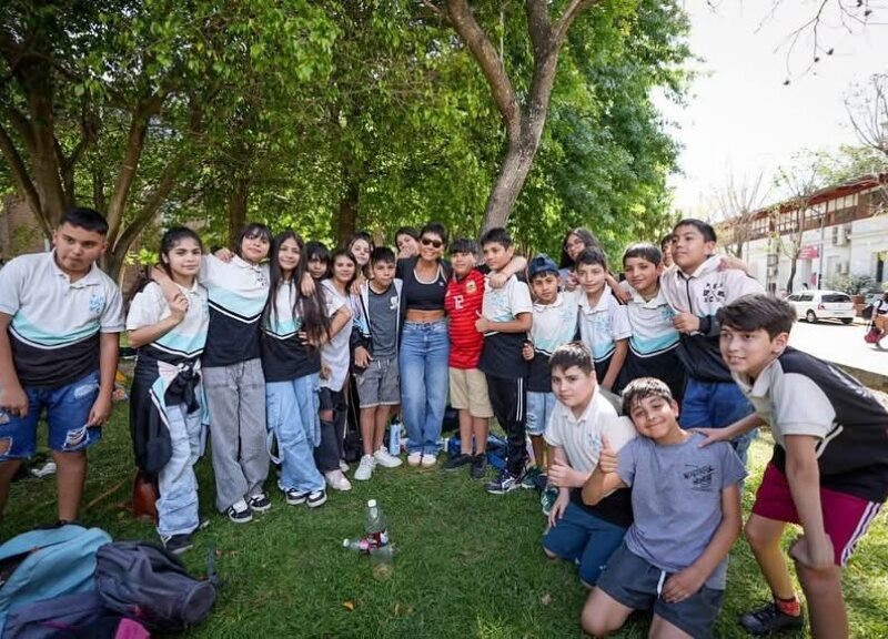 Mayra Mendoza dialogó con estudiantes en la 5ª “Expo Quilmes Educa”