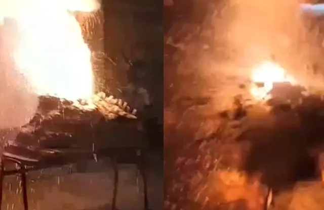 Explotó un volcán en una feria de ciencias y una nena de 10 años quedó gravemente herida