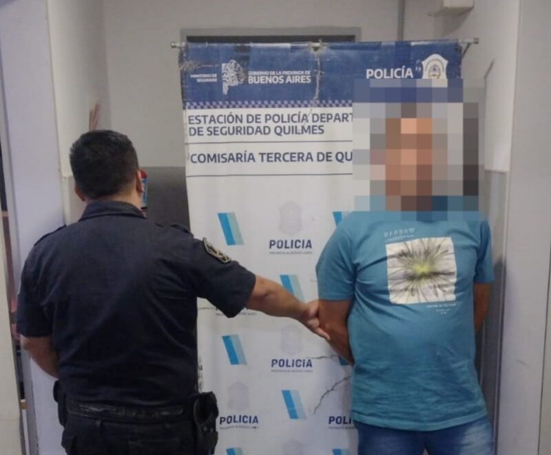 Quilmes Oeste: detenido con un arma con pedido de secuestro; intentó evadir un control policial
