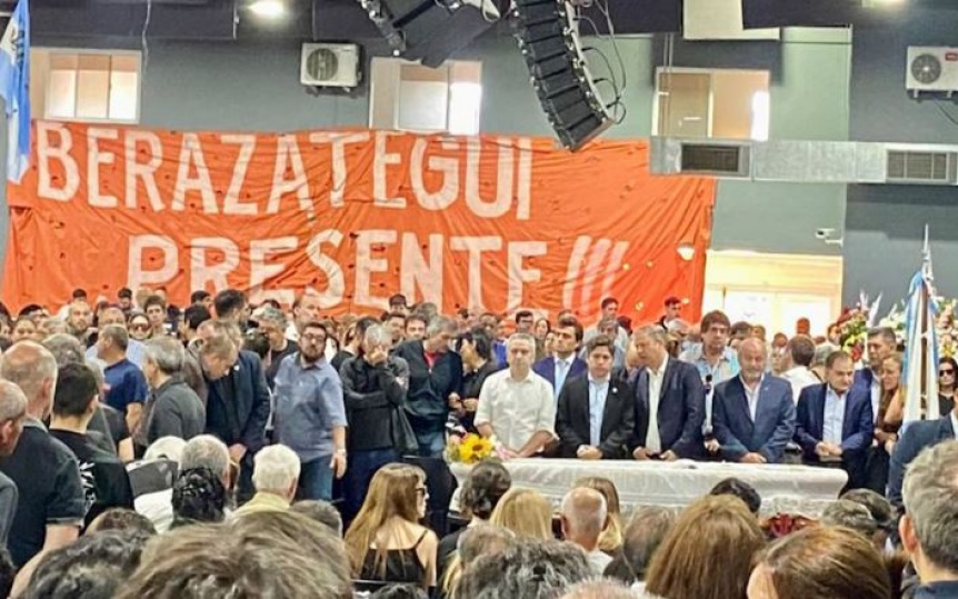 Conmovedor despedida al intendente Juan José Mussi en Berazategui