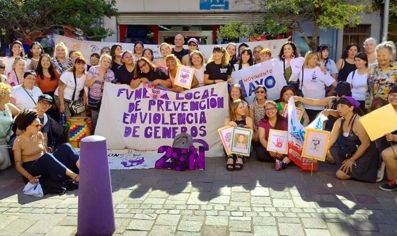 Actividades por el 25N de la Mesa de Género de Florencio Varela