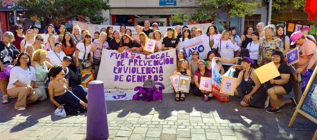 Actividades por el 25N de la Mesa de Género de Florencio Varela