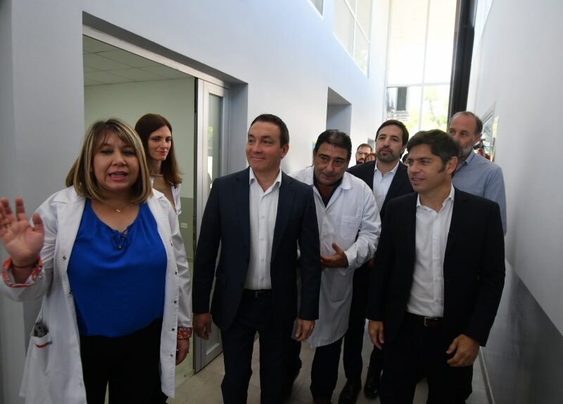Andrés Watson y Axel Kicillof inauguraron el Centro Integral de Rehabilitación