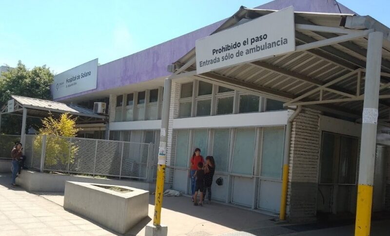 Solano: hallaron a un recién nacido en una zanja y permanece internado en el Hospital Oller