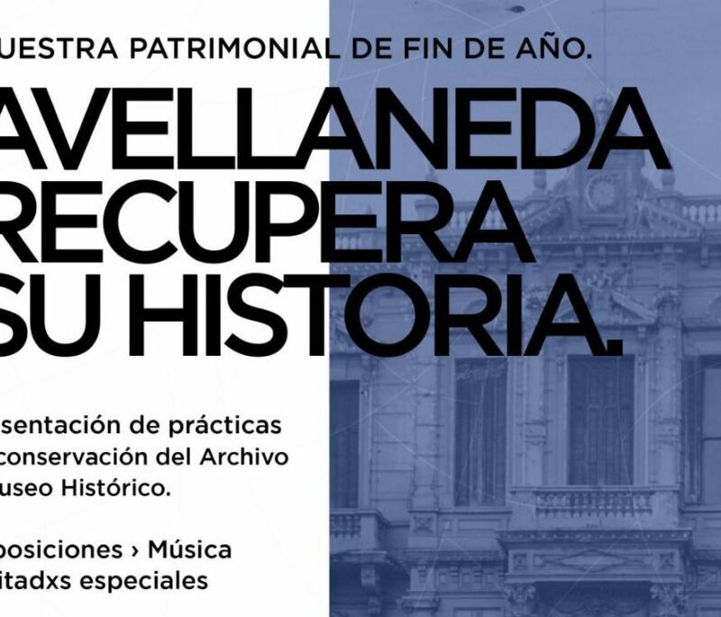 Avellaneda presenta su Muestra Patrimonial de Fin de Año en el Antiguo Palacio Municipal