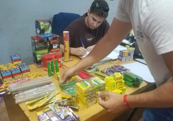 Florencio Varela: secuestros por venta no regulada de pirotecnia