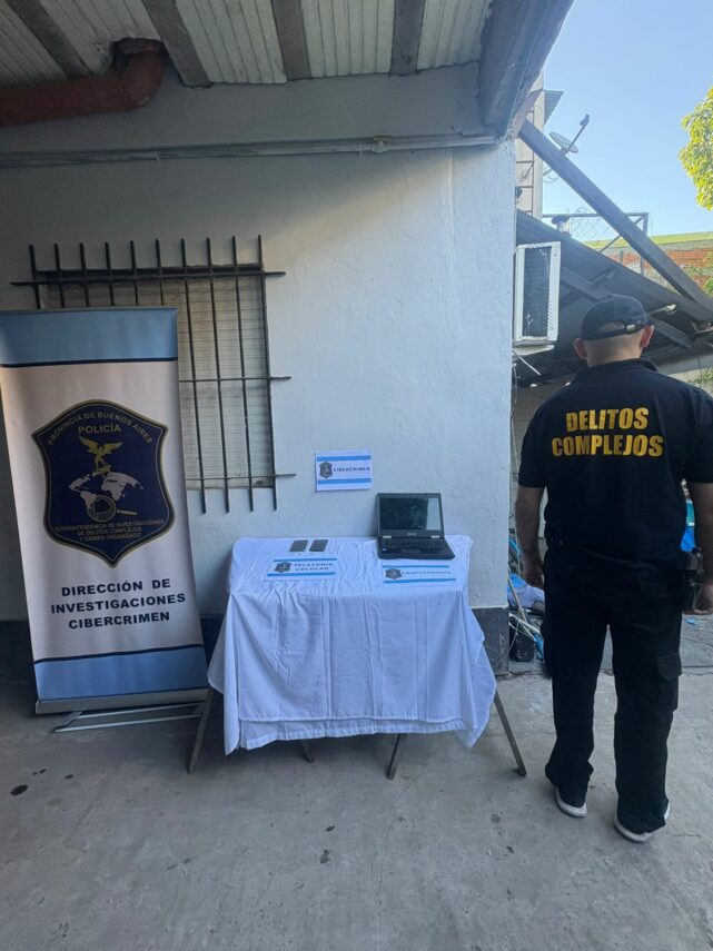 Golpe al robo de baterías: desarticulan organización que dejaba sin internet a miles de vecinos en Florencio Varela
