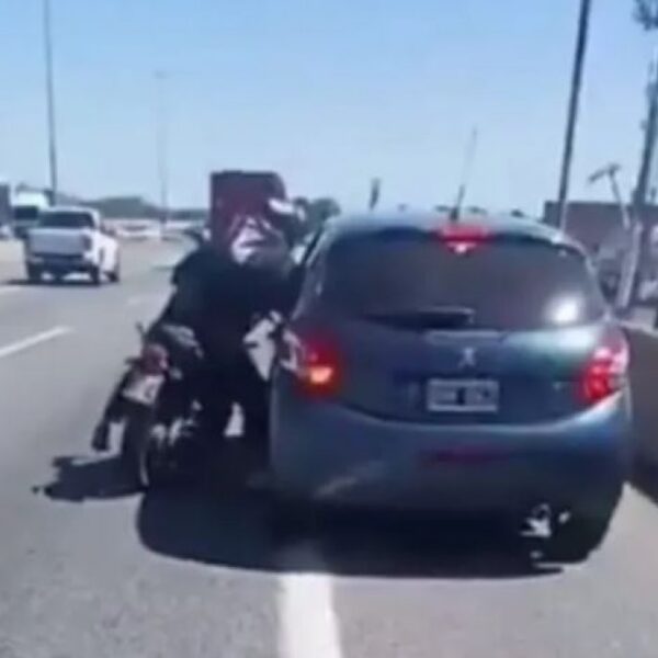 Piden suspender las licencias de dos conductores que pelearon en la Autopista Bs. As.–La Plata