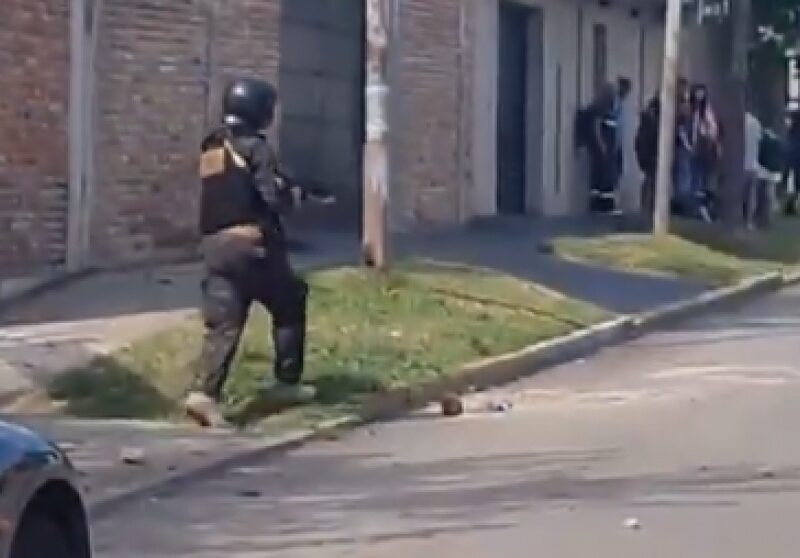 Quilmes: balas de goma y detenidos en la manifestación de “trapitos” contra el estacionamiento medido