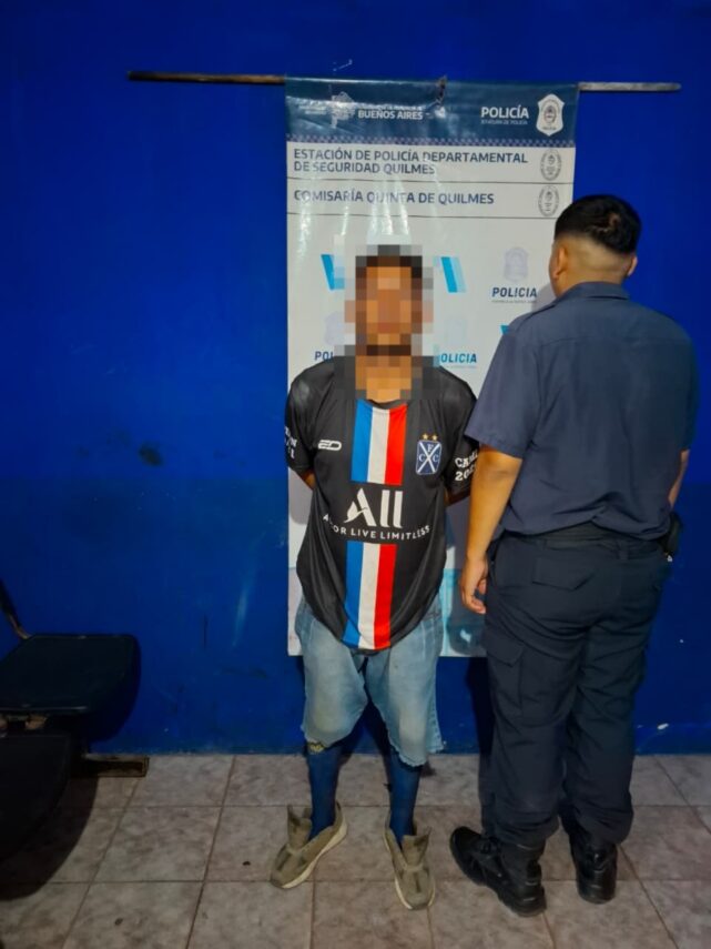 Robo a mano armada en Quilmes Oeste: detienen a un hombre tras persecución