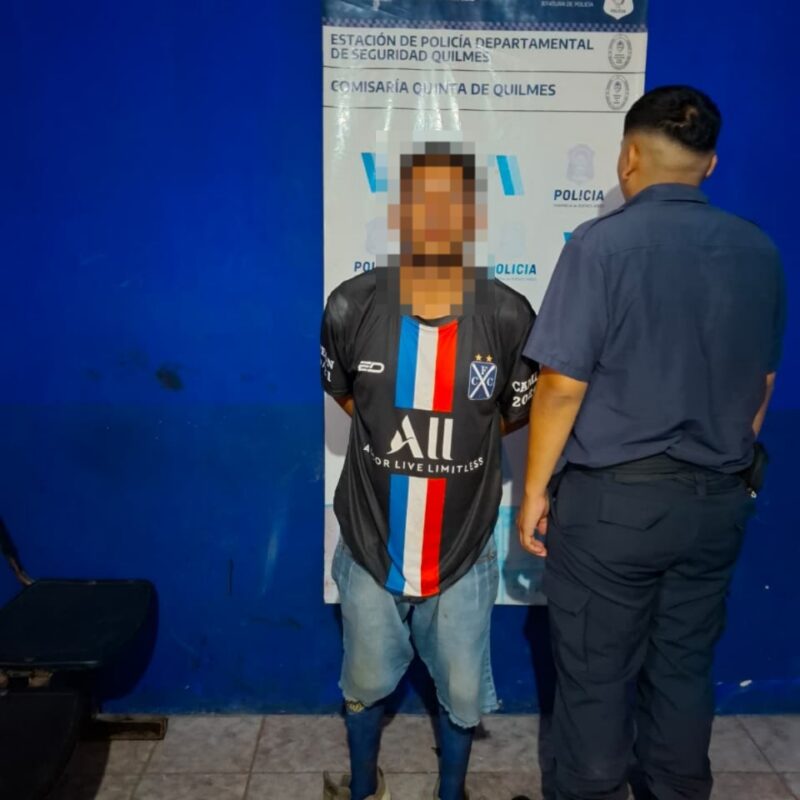 Robo a mano armada en Quilmes Oeste: detienen a un hombre tras persecución