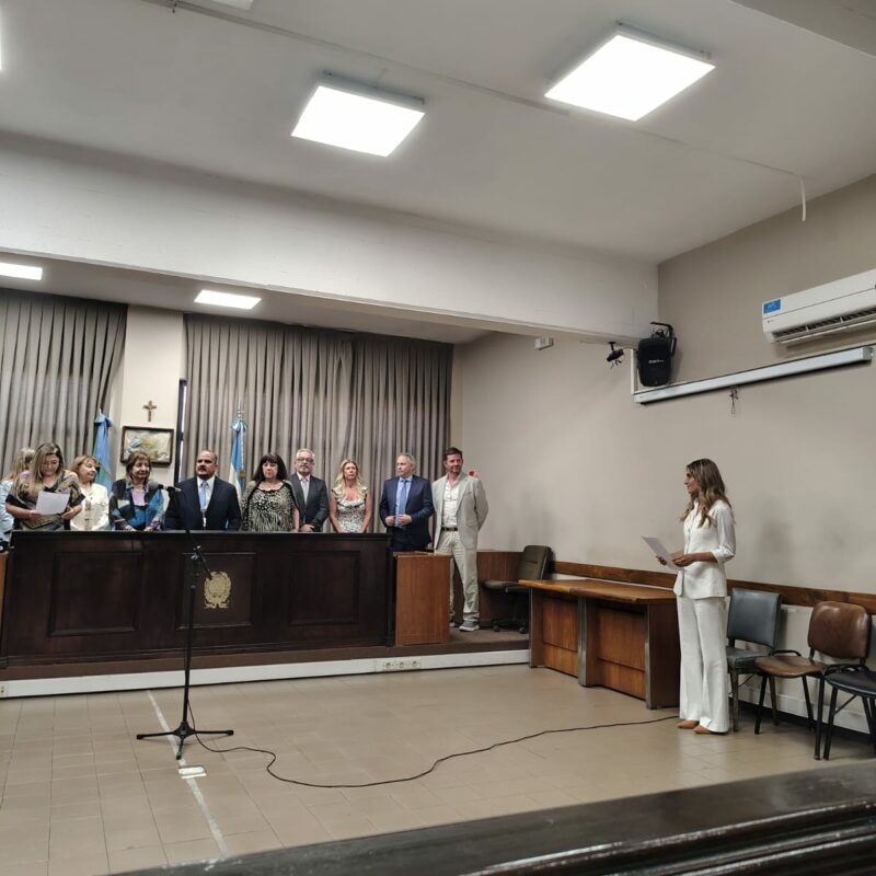 Desirée De Líbano Elorrieta juró como jueza del Tribunal Oral N° 4 de Quilmes