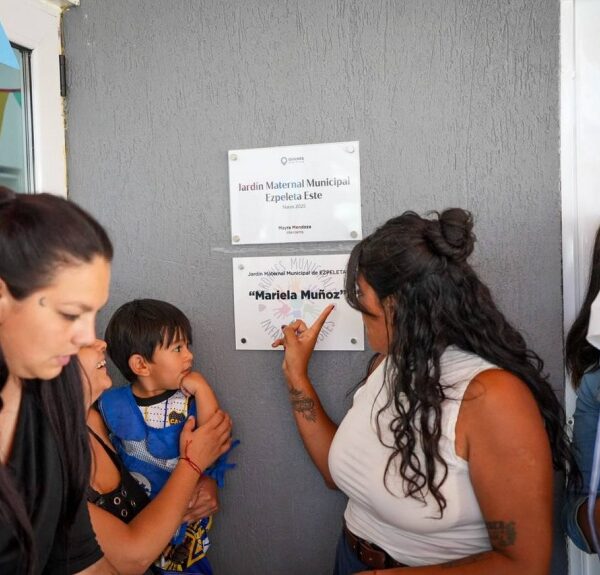 Quilmes: el Jardín Maternal Municipal de Ezpeleta ahora se llama “Mariela Muñoz”; un justo reconocimiento
