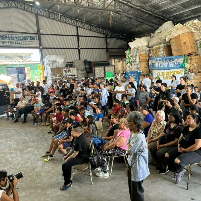 25 años construyendo dignidad: acto por un nuevo aniversario de la Cooperativa de Cartoneros de Villa Itatí