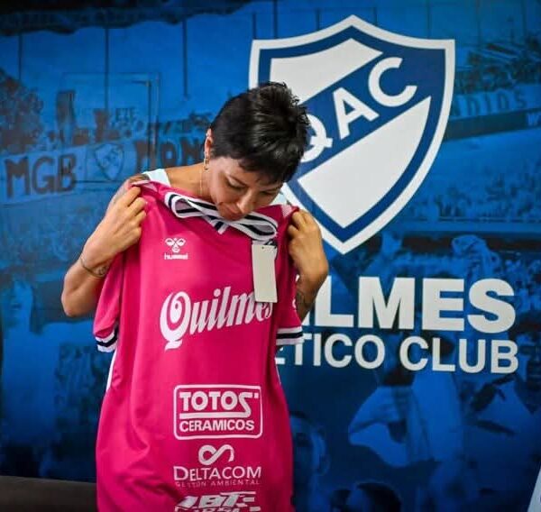 Mayra Mendoza entregó un subsidio a para el recambio de luminarias del Estadio Centenario