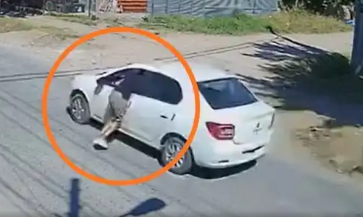 Intentaron robarle el auto en La Matanza, pero aceleró y arrastró al ladrón por cinco cuadras