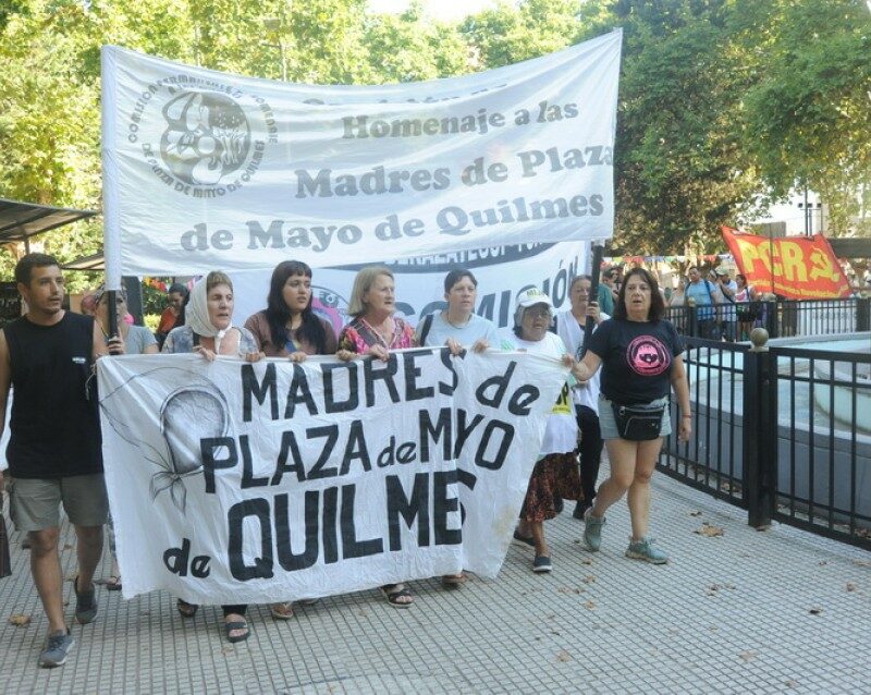 Quilmes: Comisión Homenaje a Madres de Plaza de Mayo local realizó su ronda