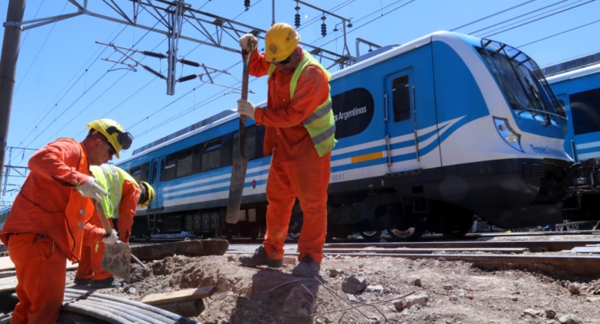Se suspendieron los trabajos en Berazategui y los trenes circularán con normalidad
