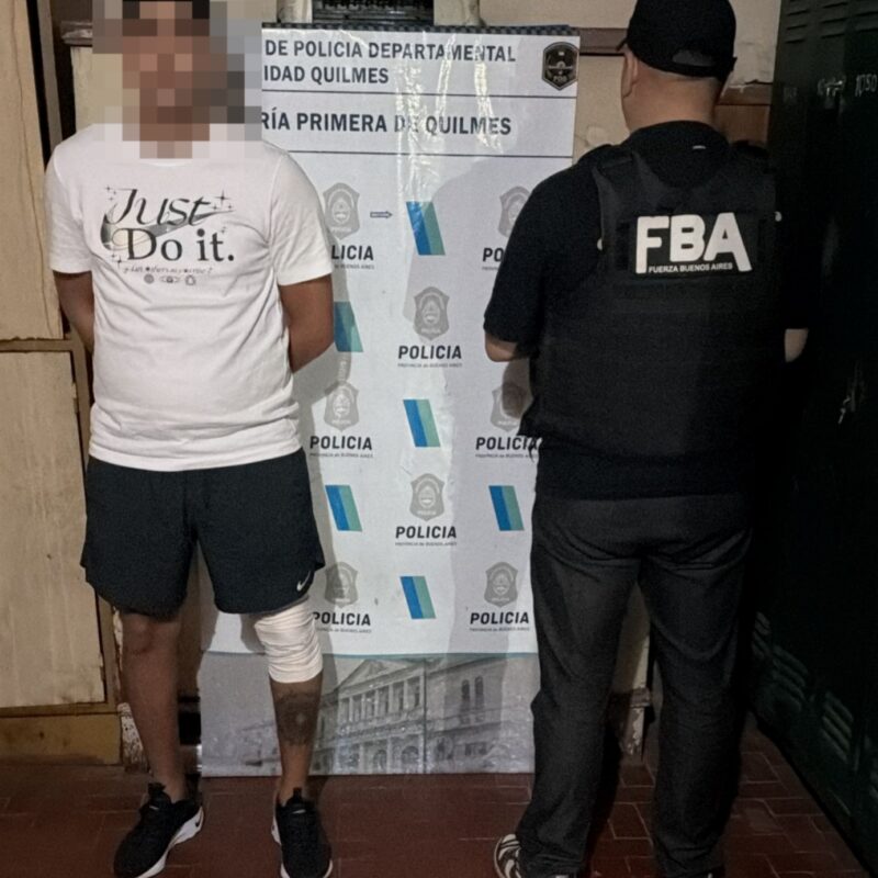 Megaestafa en Quilmes: cayó tras hacer el “Cuento del Tío” y robar 5 millones de pesos y 20 mil dólares a una vecina