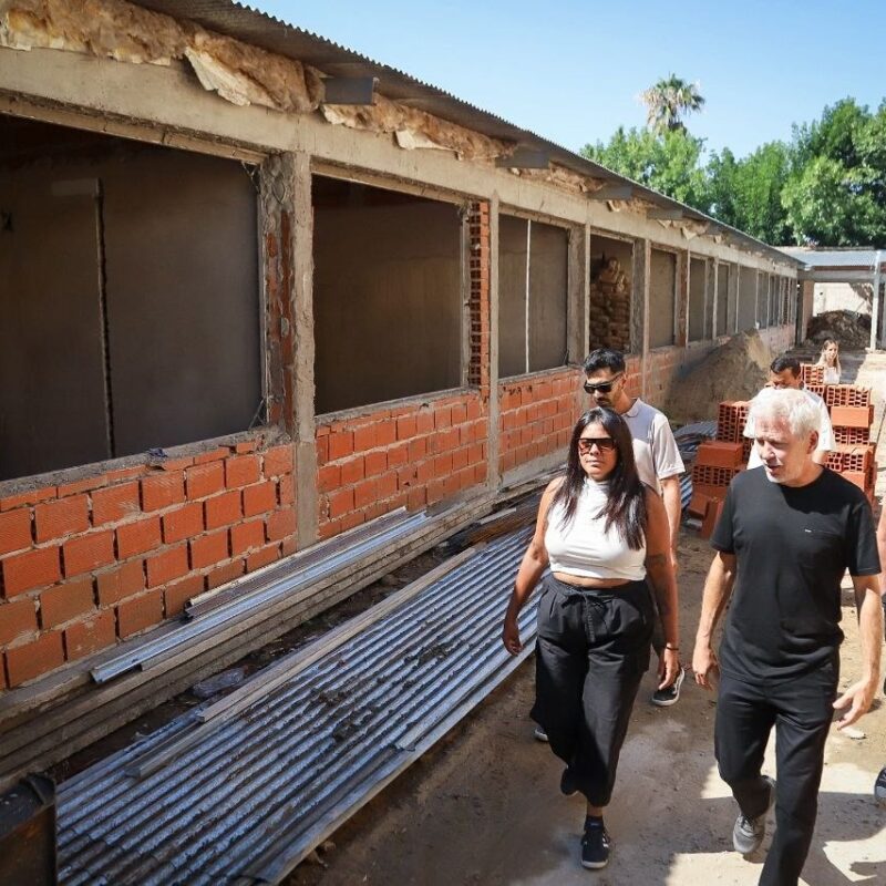 Quilmes: avanza la obra del nuevo edificio de Secundaria 8 de Don Bosco