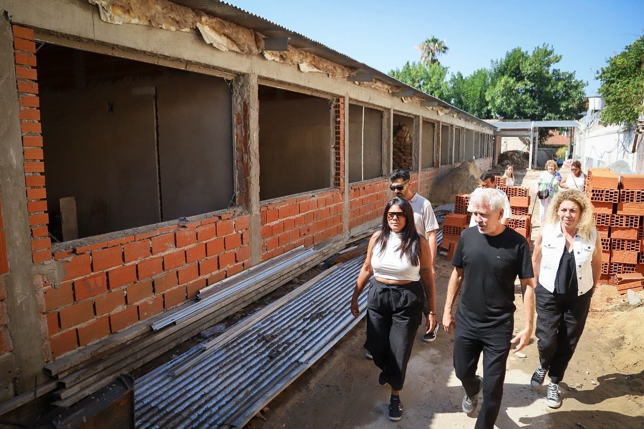 Quilmes: avanza la obra del nuevo edificio de Secundaria 8 de Don Bosco