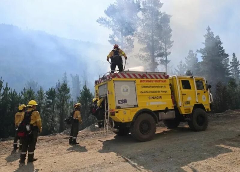 El ministerio de Seguridad advirtió que juzgará a los responsables de los incendios