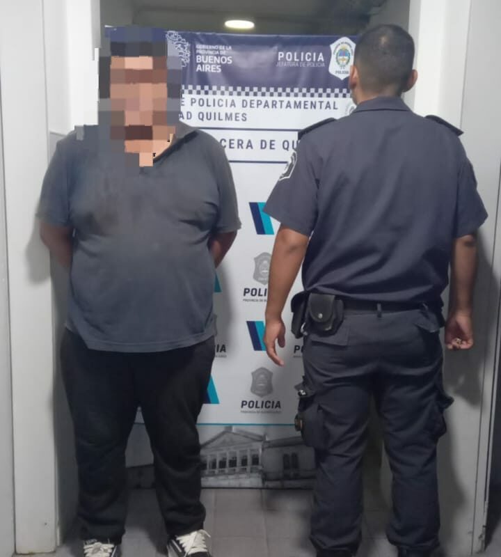 Quilmes: atacó a un vecino con una botella rota e intentó engañar a la policía simulando ser un testigo