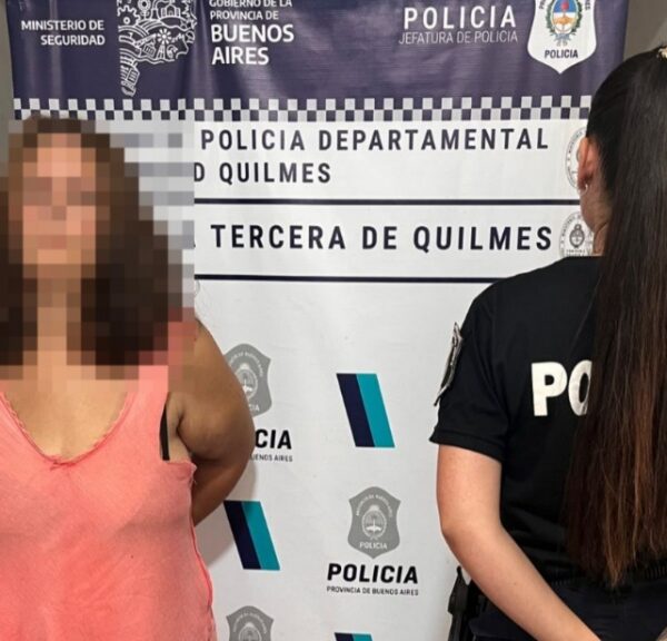 Quilmes: aprehendieron a una mujer tras una denuncia por lesiones a su hija