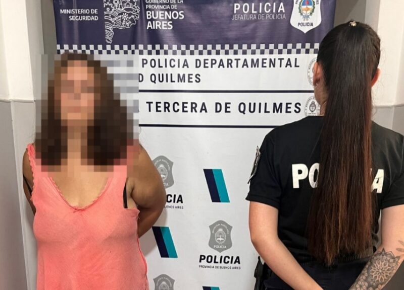 Quilmes: aprehendieron a una mujer tras una denuncia por lesiones a su hija