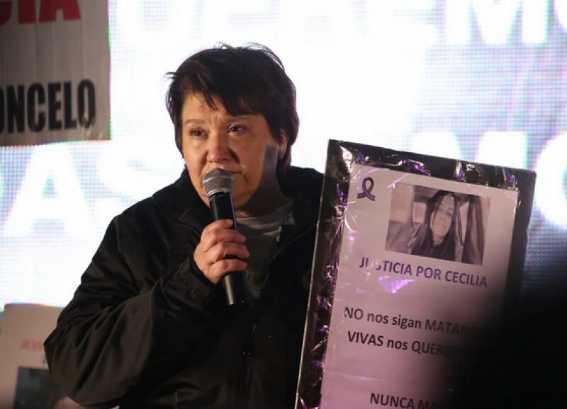 La madre de Cecilia Strzyzowski afirmó que la prisión perpetua al clan Sena “es un pasito más”