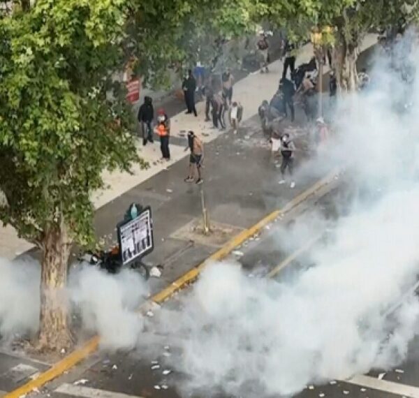 El Gobierno apuntó contra manifestantes por los incidentes en el Congreso