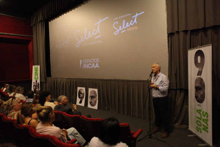 Inauguraron la sala “Pino Solanas” en el Pasaje Dardo Rocha